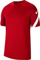 Koszulki męskie - Nike Męski T-shirt Dri-fit Strike 21 czerwony University Red/Gym Red/White/White S - miniaturka - grafika 1