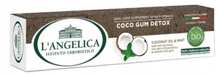 L'Angelica Coco Detox 75 ml - Pasta do zębów w 100% naturalna LA10 - Pasty do zębów - miniaturka - grafika 2