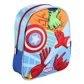 Plecaki - CERDÁ LIFE'S LITTLE MOMENTS Plecak Avengers School Licencja Marvel, Unisex dla dzieci, Kolorowy, Jeden rozmiar - miniaturka - grafika 1