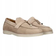 Mokasyny damskie zamszowe Old Money 36