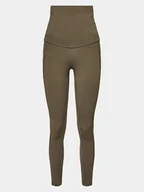 Legginsy - Reebok Legginsy Lux Maternity IM4064 Zielony Fitted Fit - miniaturka - grafika 1