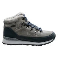 Buty sportowe damskie - Buty Hi-Tec Midora Mid Wp W 92800210806 granatowe szare - miniaturka - grafika 1