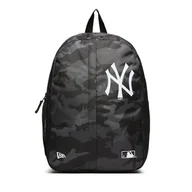 Plecaki - Plecak New Era New York Yankees Logo Navy Camo Backpack 60357006 Szary - miniaturka - grafika 1