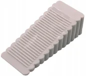 Akcesoria do drzwi - Klin Plastikowy Blokada Stoper Do Drzwi Szary - miniaturka - grafika 1