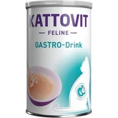 Mleko dla kociąt i szczeniąt - KATTOVIT Gastro Drink 12 x 135 ml - miniaturka - grafika 1