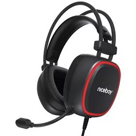 Niceboy ORYX X330 Cubix (oryx-x-330) Czarny - Słuchawki - miniaturka - grafika 1