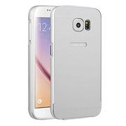 Etui i futerały do telefonów - Bumper case na Samsung Galaxy S7 - srebrny. - miniaturka - grafika 1