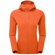 Bluzy sportowe damskie - Bluza damska Montane Protium Hoodie Rozmiar: S / Kolor: pomarańczowy - miniaturka - grafika 1