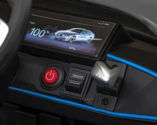 Autko BMW i4 na akumulator dla dzieci Czarny + Wolny Start + EVA + Ekoskóra + Audio LED + Pilot - Pojazdy elektryczne dla dzieci - miniaturka - grafika 9
