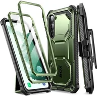 Etui i futerały do telefonów - Supcase OUTLET: Etui pancerne i-Blason Armorbox SP+noSP do Galaxy S23 5G, zielone - miniaturka - grafika 1