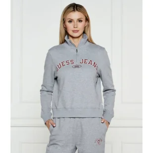 Guess Jeans Bluza Regular Fit - Bluzy damskie - miniaturka - grafika 1