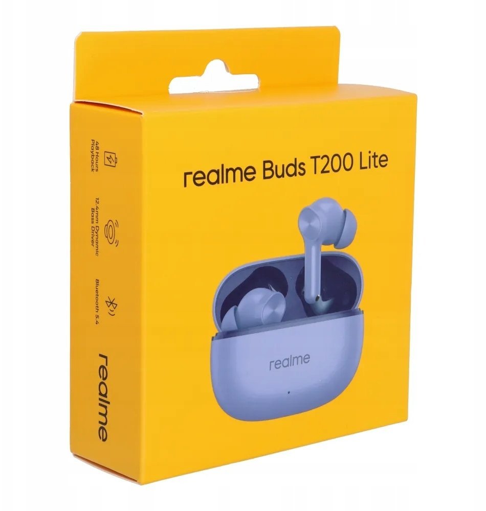 Realme T200 Lite fioletowe
