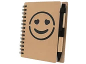 Pudełka i akcesoria na płyty CD - Notatnik OK. Uśmiechnięta Buzia z długopisem B7 - miniaturka - grafika 1