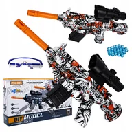 Zabawki militarne - Pistolet Karabin Duży Elektryczny Na Kulki Żelowe - miniaturka - grafika 1