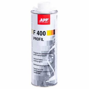 APP F400 Profil przezroczysty 1l - preparat do zabezpieczania profili zamkniętych - Chemia warsztatowa - miniaturka - grafika 1