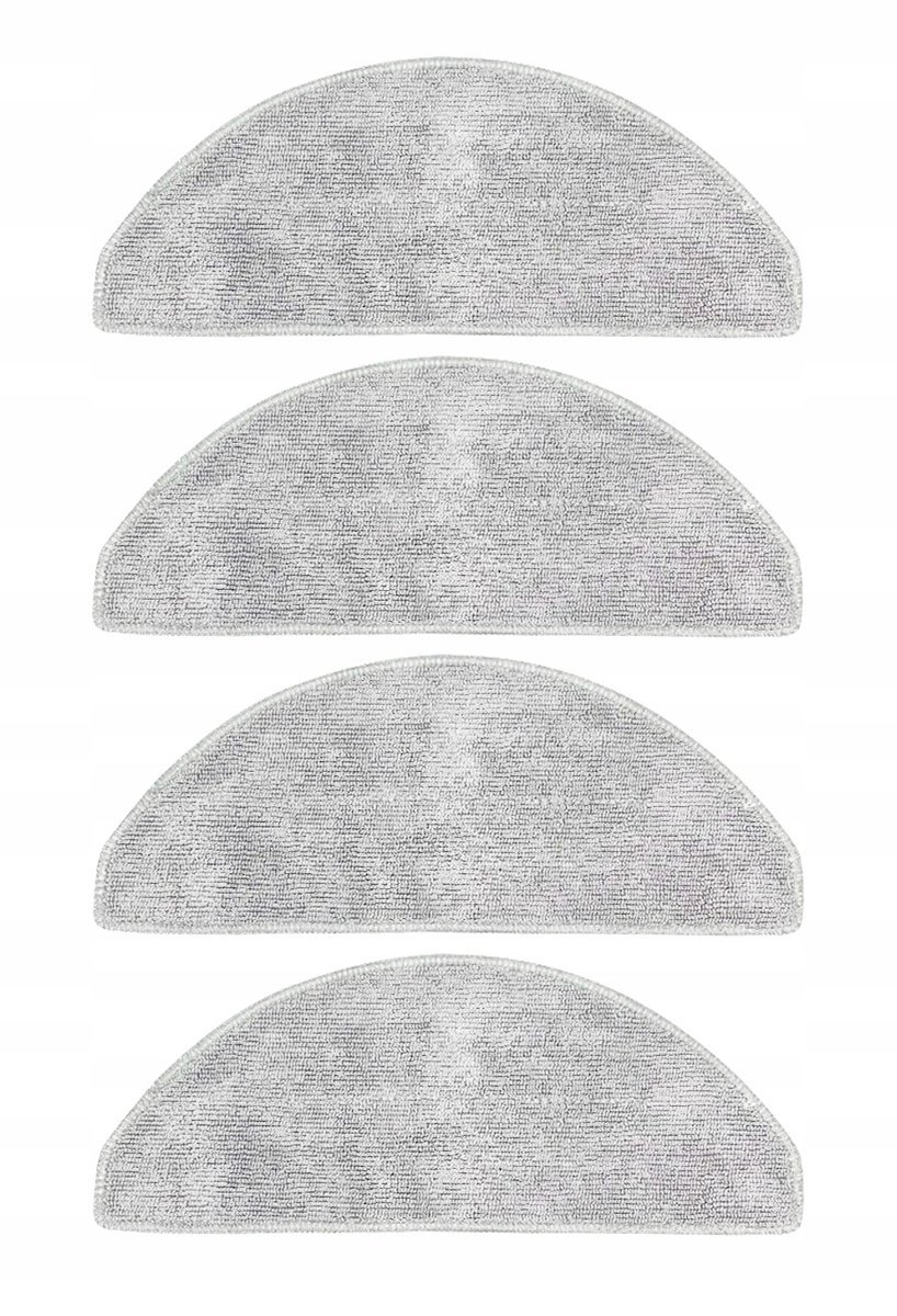 4x MOP ścierka ściereczka do Xiaomi Robot Vacuum E10, E12. Mikrofibra