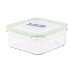 Glasslock Pojemnik kuchenny kwadratowy zielony, 900 ml - Pojemniki kuchenne - miniaturka - grafika 1
