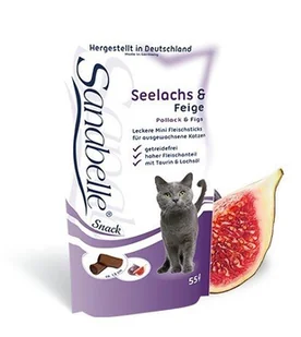 Sanabelle Snack Mintaj & Figi 55g 12838 - Mokra karma dla kotów - miniaturka - grafika 3