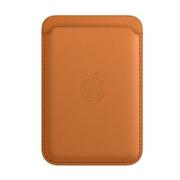 Etui i futerały do telefonów - Apple Apple Leather Wallet MagSafe MM0Q3ZM/A złocisty brąz - miniaturka - grafika 1