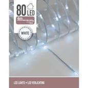 Oświetlenie świąteczne - Łańcuch świetlny 80 LED 395 cm zimne białe - miniaturka - grafika 1