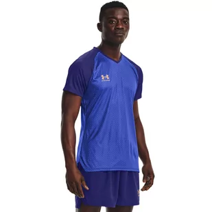 Męska koszulka treningowa Under Armour UA Accelerate Tee - niebieski - UNDER ARMOUR - Koszulki sportowe męskie - miniaturka - grafika 1