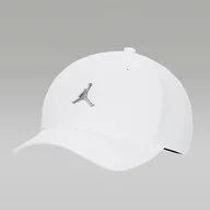 Czapki damskie - Czapka z daszkiem NIKE NIKE JORDAN RISE CAP FD5186-100 – Biały - miniaturka - grafika 1