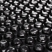 Akcesoria do basenów - vidaXL Pokrywa na basen, czarna, 455 cm, PE - miniaturka - grafika 1