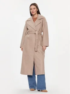 ONLY Płaszcz przejściowy 15292812 Beżowy Regular Fit - Płaszcze damskie - miniaturka - grafika 1