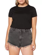 Spodenki damskie - Superdry Damskie szorty Cut-Off, czarny (Washed Black Afb), 30 PL - miniaturka - grafika 1