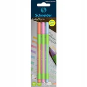 Cienkopisy - Cienkopis SCHNEIDER LINE-UP PASTEL, 0,4mm, 3 szt., blister, mix kolorów - miniaturka - grafika 1