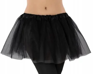 Strój Spódniczka Tiulowa Czarna 30Cm Tutu - Stroje karnawałowe - miniaturka - grafika 1