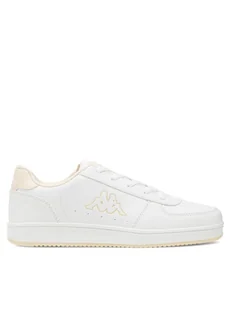 Kappa Sneakersy Logo Malone Kid 371K1IW-A0F Biały - Buty dla dziewczynek - miniaturka - grafika 1