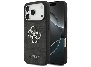 Etui GUESS 4G Big Logo do iPhone 17 Pro Czarny - Etui i futerały do telefonów - miniaturka - grafika 1