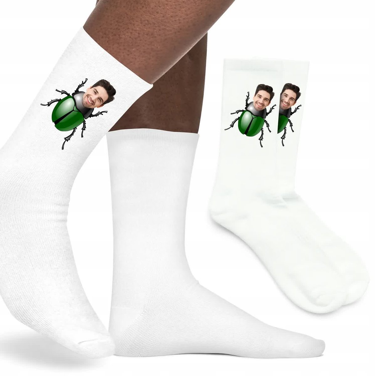 Śmieszne SKARPETY Skarpetki WŁASNE ZDJĘCIE Twoja TWARZ KREATOR ONLINE 39-45