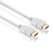 Kable - HDSupply hdsupply X-HC000 005E High-Speed HDMI Cable biały X-HC070-020E - miniaturka - grafika 1