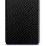 Akcesoria do tabletów i e-booków - Folia naklejka skórka strukturalna na TYŁ do Samsung Galaxy Tab A7 10.4 (2020) -  Carbon Czarny - apgo SKINS - miniaturka - grafika 1