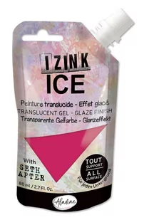 Aladine Farba Izink ICE Różowa 80 ml Ala80372 - Przybory szkolne - miniaturka - grafika 1