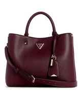 Torebki damskie - GUESS Meridian Girlfriend Satchel, Torba, Górne uchwyty dla kobiet, Ametyst, Jeden rozmiar, Ametyst, 70AA - miniaturka - grafika 1
