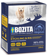 Mokra karma dla psów - BOZITA Dog: Kurczak i ryż w galarecie 6x370g+ 1szt GRATIS !!! - miniaturka - grafika 1