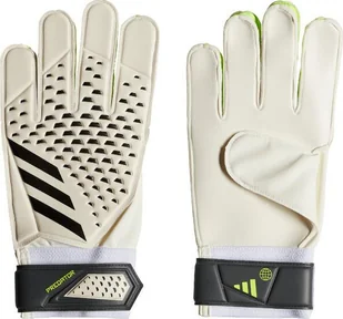 Rękawice bramkarskie adidas Predator Training biało-czarne IA0874-10,5 - Piłka nożna - miniaturka - grafika 1