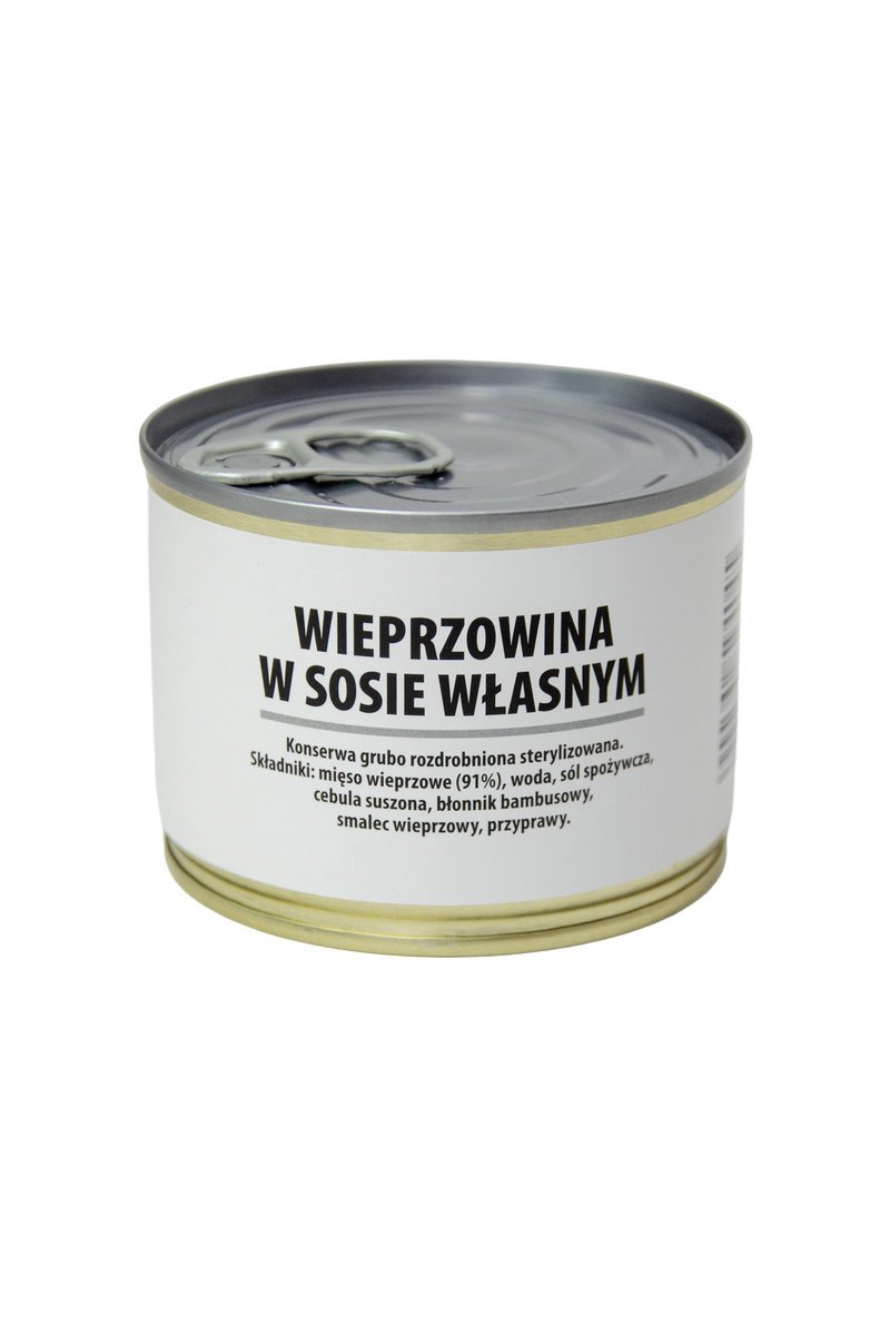 Wojskowa Wieprzowina w sosie własnym 190 g