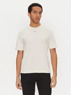 Koszulki męskie - Calvin Klein T-Shirt Nano Logo K10K112487 Biały Regular Fit - miniaturka - grafika 1