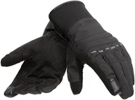Odzież motocyklowa - Dainese Stafford D-Dry, wodoodporne letnie rękawice motocyklowe, męskie, czarne/antracytowe, M - miniaturka - grafika 1