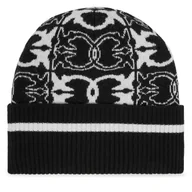 Czapki damskie - Czapka PINKO Bulgaria 105991 A2YO Czarny - miniaturka - grafika 1