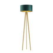 Lampy stojące - Lysne Miami Gold lampa podłogowa 1-punktowa dąb/mix kolorów abażurów 15602_dab_gold - miniaturka - grafika 1
