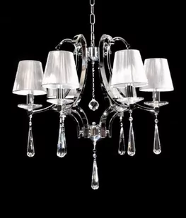 Lumina Deco ŻYRANDOL KRYSZTAŁOWY VENISIA W6 LDP 8810 6 - Lampy sufitowe - miniaturka - grafika 1