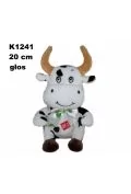 Maskotki i pluszaki - Krowa K-1241 z głosem 20cm 164025 - miniaturka - grafika 1