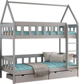 Łóżka dla dzieci i młodzieży - Elior Domek dla dzieci Gigi 4X - miniaturka - grafika 1