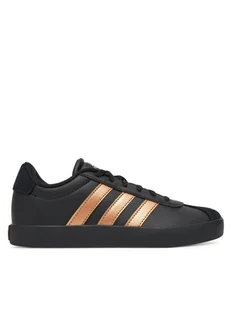 adidas Sneakersy Vl Court 3.0 K JQ1596 Czarny - Buty dla dziewczynek - miniaturka - grafika 1