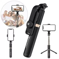 Selfie stick - Braders Selfie Stick Tripod teleskopowy + pilot Bluetooth - miniaturka - grafika 1